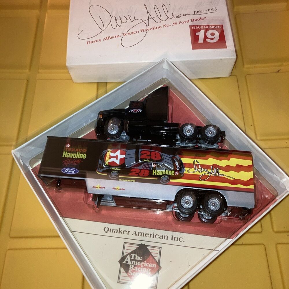 Davey Allison Texaco Havoline Race Hauler '94 Winross Truck